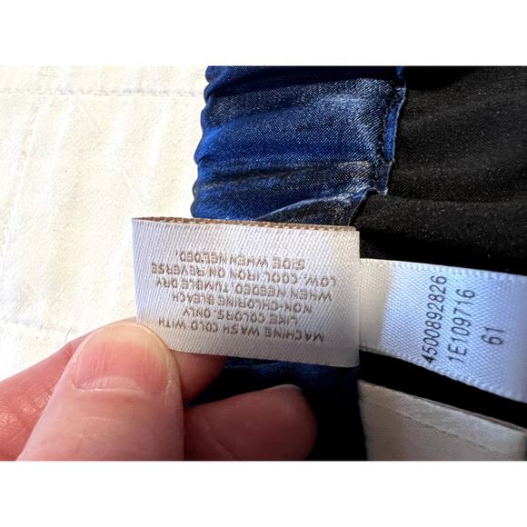 Chico's, Pencil Skirt, Black checkered pattern, lined, women's 0 XS - Picture 9 of 10